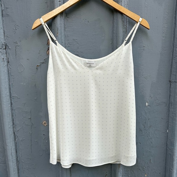 Aritzia Babaton Purple polka Dot Everly Cami, size XXS - Picture 2 of 10